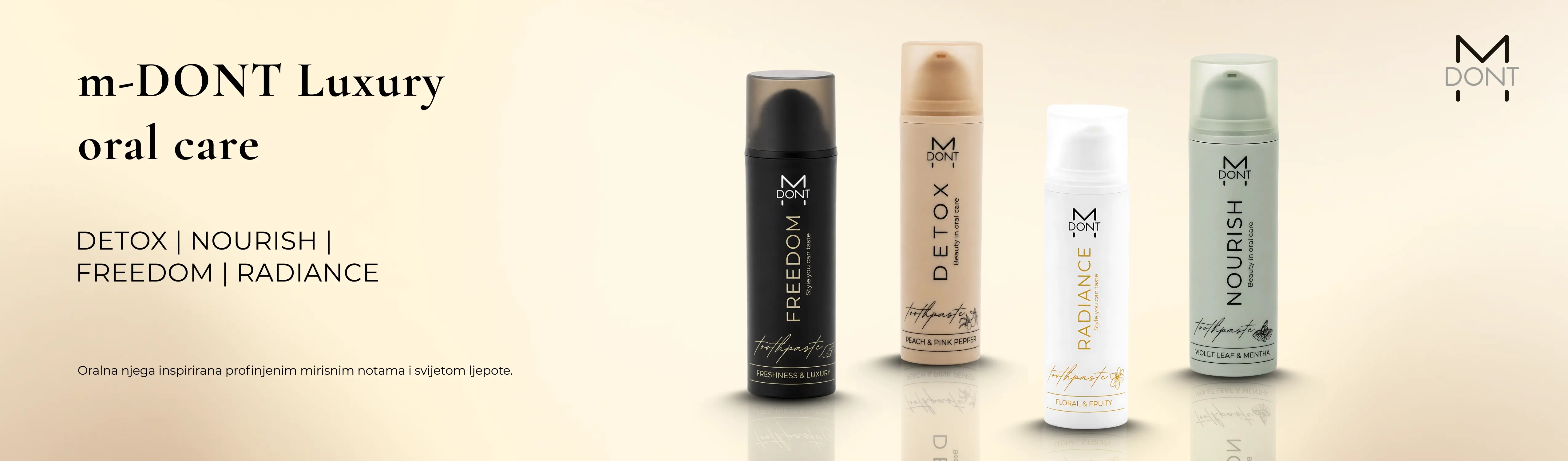Luxury oral care