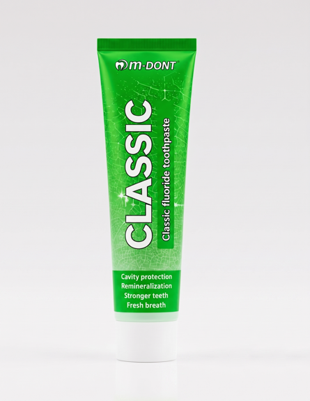 Classic fluoride zubna pasta za zube protiv karijesa, 75 ml