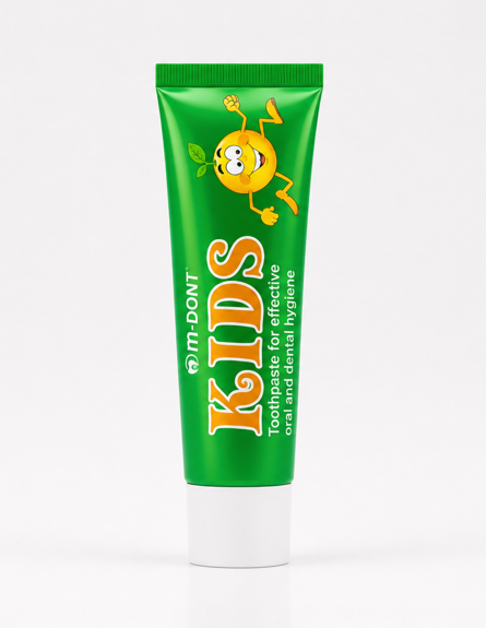 KIDS ZUBNA PASTA - Dječja zubna pasta za učinkovitu higijenu usta i zuba, 50 ml