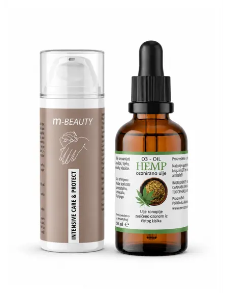 Skincare Repair Set - O3 Hemp ulje + Krema za ruke